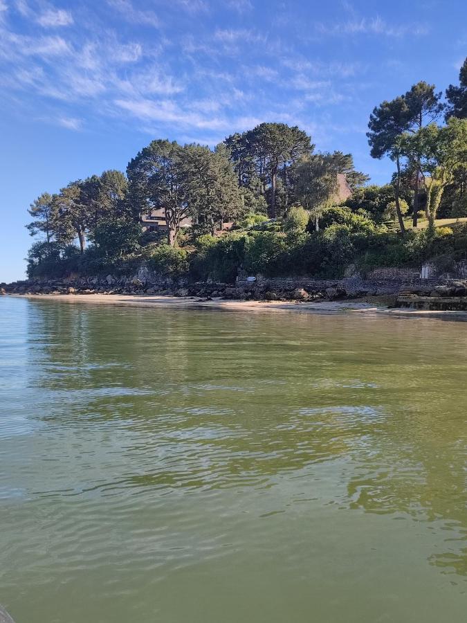 Le 3 Appartement Vue Mer Avec Jardin 100M De La Plage Et De La Thalasso Конкарно Экстерьер фото
