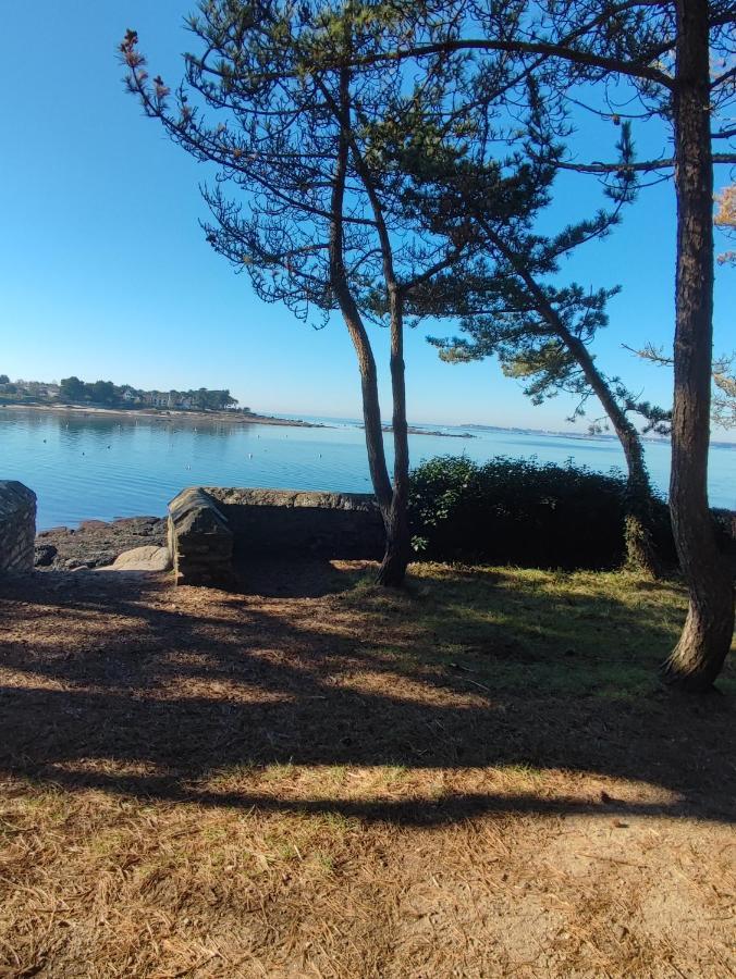 Le 3 Appartement Vue Mer Avec Jardin 100M De La Plage Et De La Thalasso Конкарно Экстерьер фото