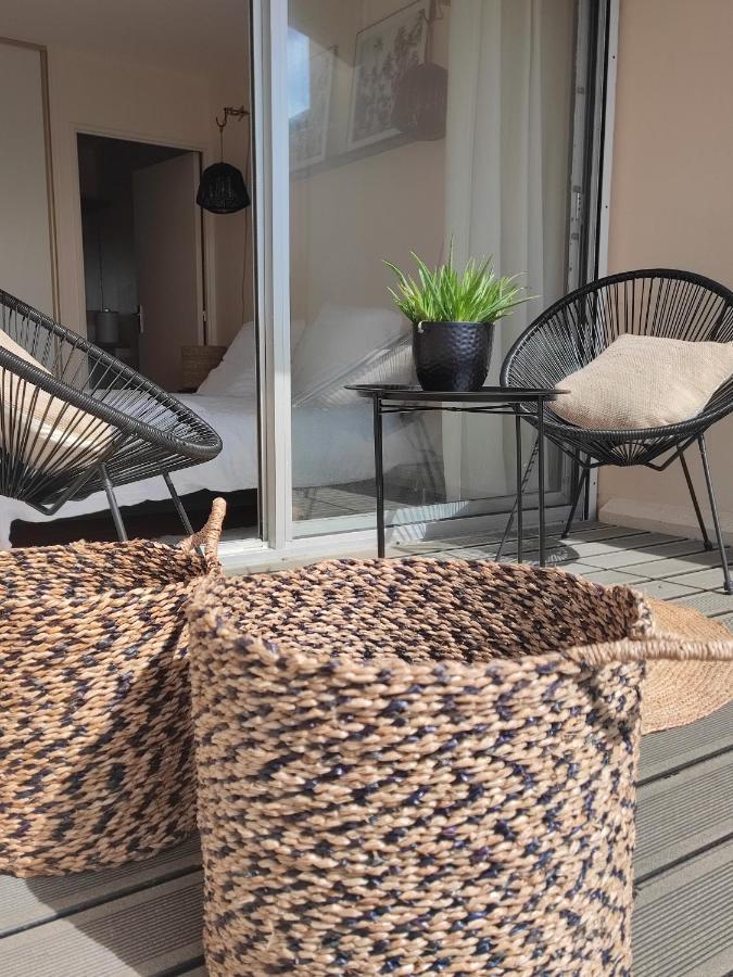 Le 3 Appartement Vue Mer Avec Jardin 100M De La Plage Et De La Thalasso Конкарно Экстерьер фото